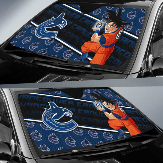 Vancouver Canucks Car Sunshade Custom Car Decorations For Fans - Gearcarcover - 2