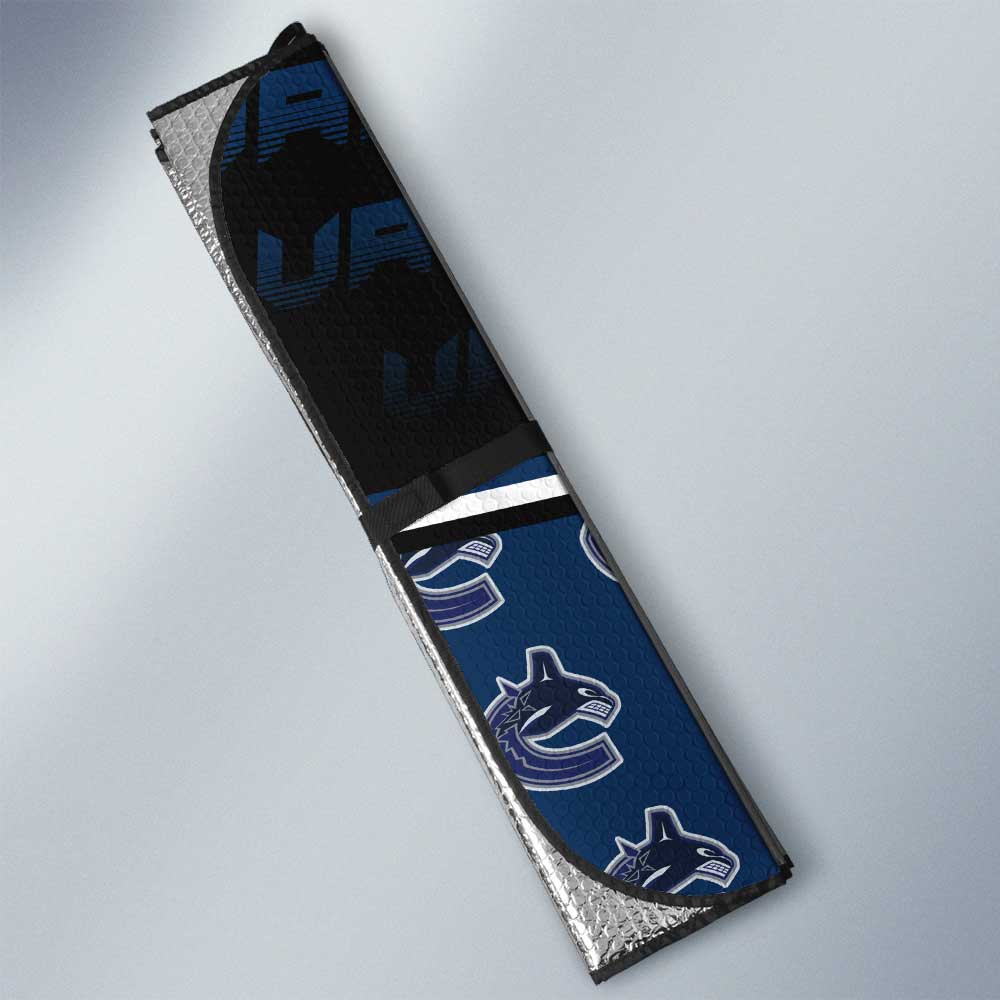 Vancouver Canucks Car Sunshade Custom Car Decorations For Fans - Gearcarcover - 3