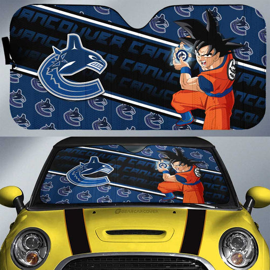 Vancouver Canucks Car Sunshade Custom Car Decorations For Fans - Gearcarcover - 1