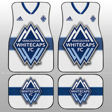 Vancouver Whitecaps FC Car Floor Mats Custom Car Accessories For Fans - Gearcarcover - 1