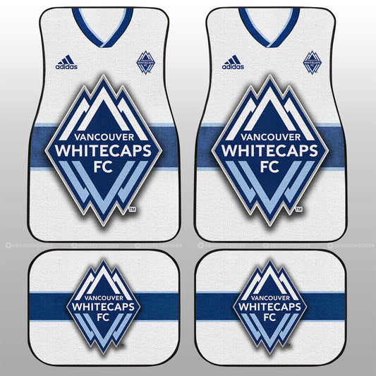 Vancouver Whitecaps FC Car Floor Mats Custom Car Accessories For Fans - Gearcarcover - 1