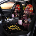 Vanessa Enoteca Car Seat Covers Custom Black Clover Anime Car Interior Accessories - Gearcarcover - 2