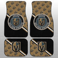 Vegas Golden Knights Car Floor Mats Custom Car Accessories For Fans - Gearcarcover - 1