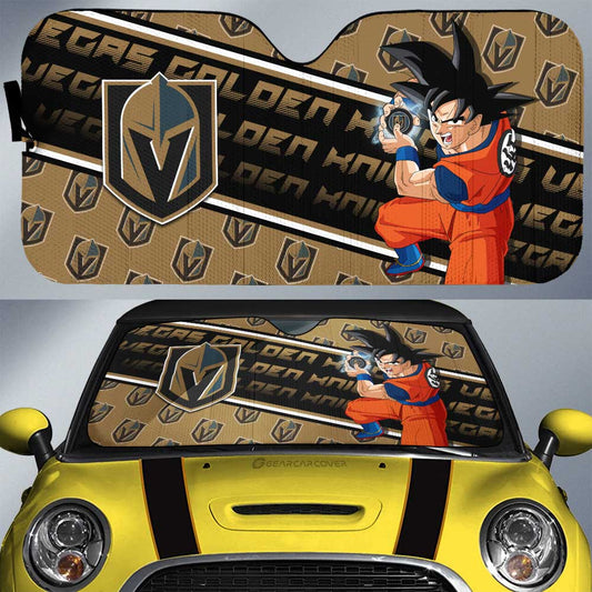 Vegas Golden Knights Car Sunshade Custom Car Decorations For Fans - Gearcarcover - 1