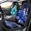 Vegeta And Bulma Car Seat Covers Custom Dragon Ball Anime Car Accessories - Gearcarcover - 2