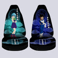 Vegeta And Bulma Car Seat Covers Custom Dragon Ball Anime Car Accessories - Gearcarcover - 4