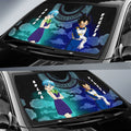 Vegeta And Bulma Car Sunshade Custom Dragon Ball Anime Car Accessories - Gearcarcover - 2