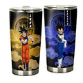 Vegeta And Goku Tumbler Cup Custom Dragon Ball Anime Car Accessories - Gearcarcover - 4