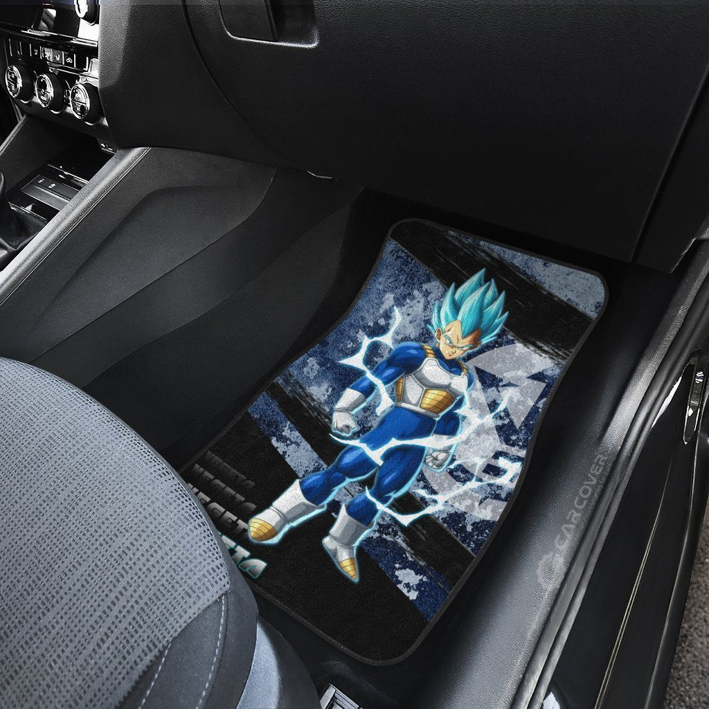 Vegeta Blue Car Floor Mats Custom Anime Dragon Ball Car Accessories - Gearcarcover - 4