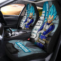 Vegeta Blue Car Seat Covers Custom Anime Dragon Ball Car Accessories - Gearcarcover - 2