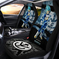 Vegeta Blue Car Seat Covers Custom Anime Dragon Ball Car Interior Accessories - Gearcarcover - 2