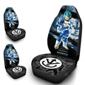 Vegeta Blue Car Seat Covers Custom Anime Dragon Ball Car Interior Accessories - Gearcarcover - 4