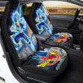 Vegeta Blue Car Seat Covers Custom Dragon Ball Anime Car Accessories - Gearcarcover - 3