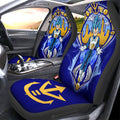 Vegeta Blue Car Seat Covers Custom Dragon Ball Car Interior Accessories - Gearcarcover - 1