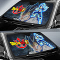 Vegeta Blue Car Sunshade Custom Dragon Ball Anime Car Interior Accessories - Gearcarcover - 3