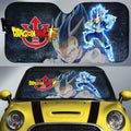 Vegeta Blue Car Sunshade Custom Dragon Ball Anime Car Interior Accessories - Gearcarcover - 1