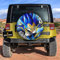 Vegeta Blue Spare Tire Covers Custom Dragon Ball Anime Car Accessories - Gearcarcover - 3