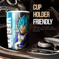 Vegeta Blue Tumbler Cup Custom Anime Dragon Ball Car Accessories - Gearcarcover - 2