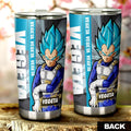 Vegeta Blue Tumbler Cup Custom Anime Dragon Ball Car Accessories - Gearcarcover - 3