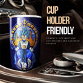 Vegeta Blue Tumbler Cup Custom Dragon Ball Car Interior Accessories - Gearcarcover - 3