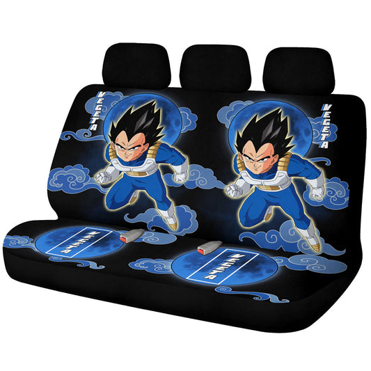 Vegeta Car Back Seat Covers Custom Dragon Ball Anime Car Accessories - Gearcarcover - 1