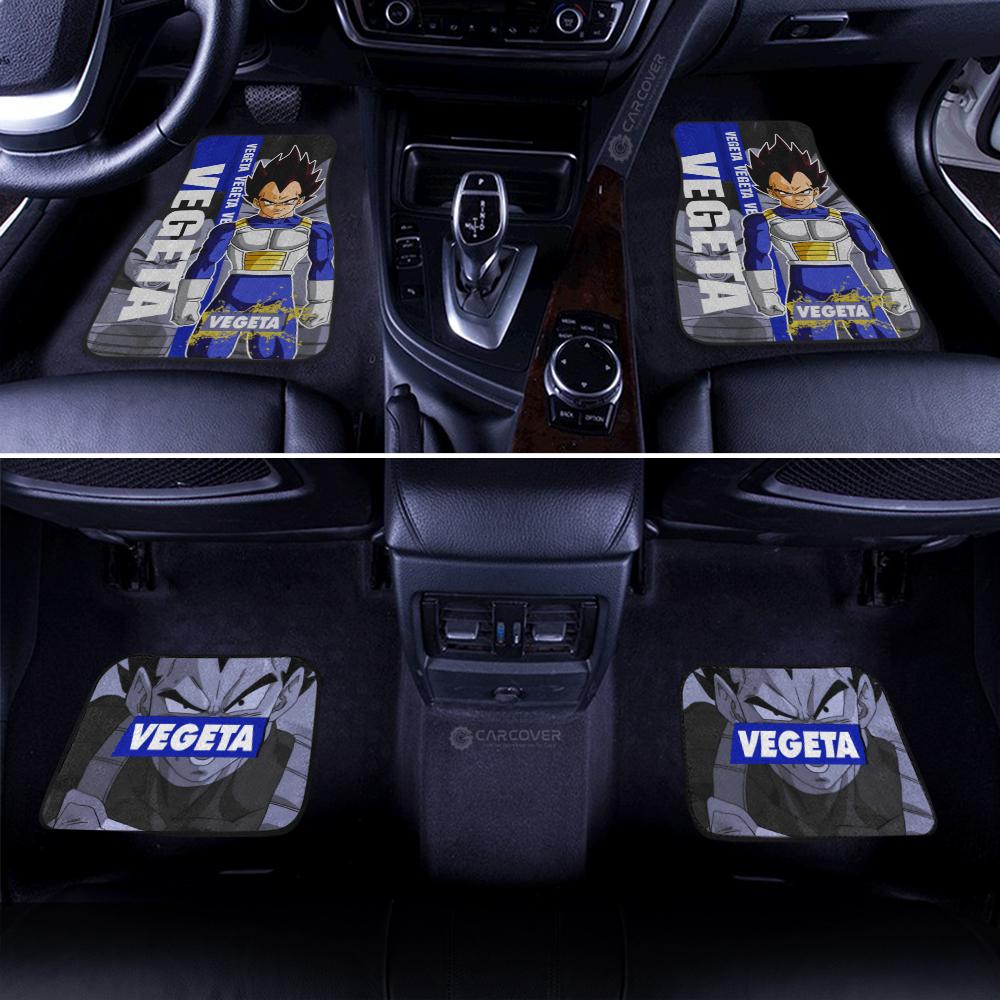 Vegeta Car Floor Mats Custom Dragon Ball Anime Car Accessories - Gearcarcover - 3