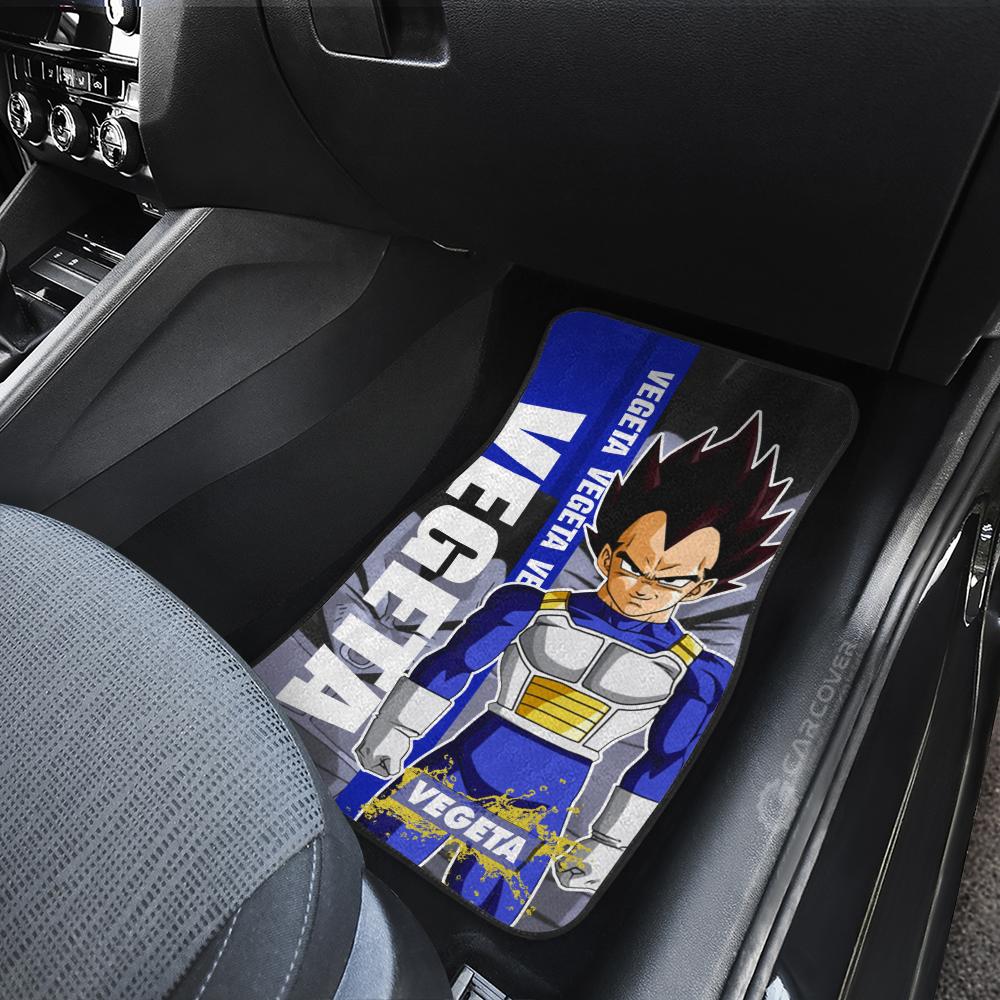 Vegeta Car Floor Mats Custom Dragon Ball Anime Car Accessories - Gearcarcover - 4