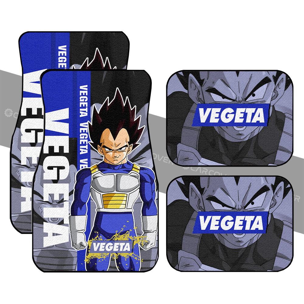 Vegeta Car Floor Mats Custom Dragon Ball Anime Car Accessories - Gearcarcover - 1