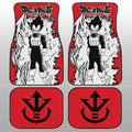 Vegeta Car Floor Mats Custom Dragon Ball Anime Car Accessories Manga Style For Fans - Gearcarcover - 2
