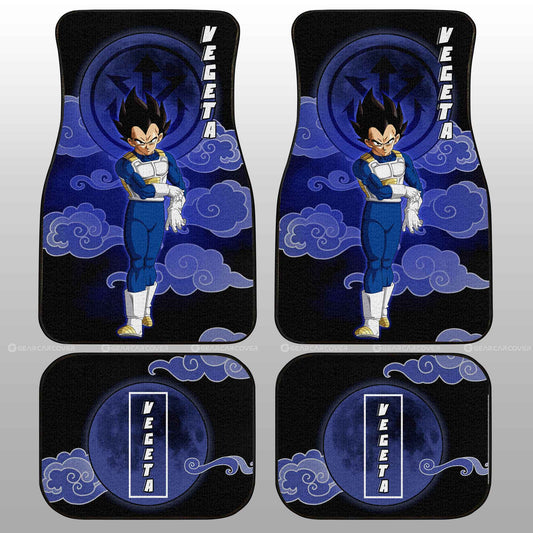 Vegeta Car Floor Mats Custom Dragon Ball Anime Car Interior Accessories - Gearcarcover - 2