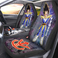 Vegeta Car Seat Covers Custom Dragon Ball Anime Car Accessories Manga Galaxy Style - Gearcarcover - 2