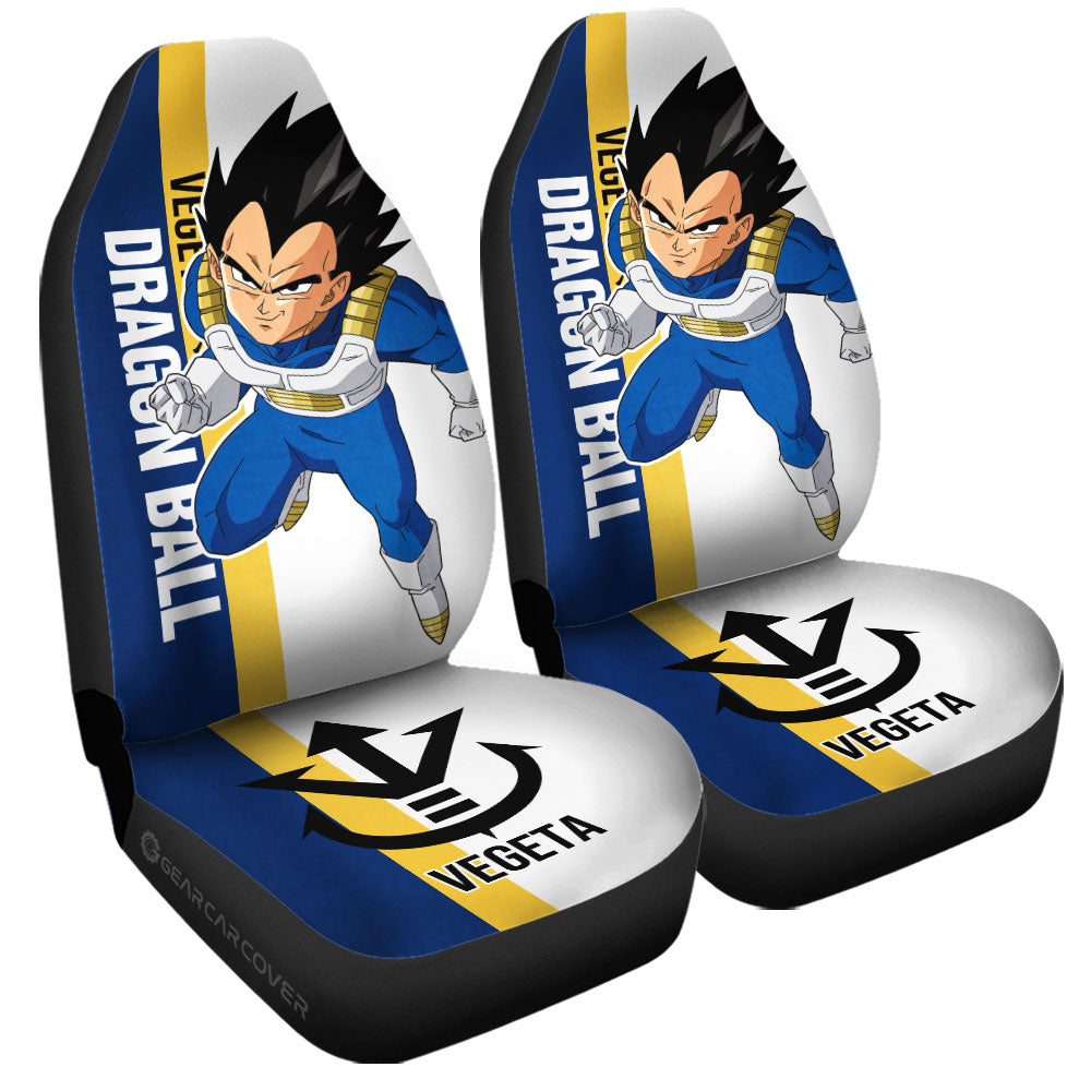 Vegeta Car Seat Covers Custom Dragon Ball Car Accessories For Anime Fans - Gearcarcover - 3