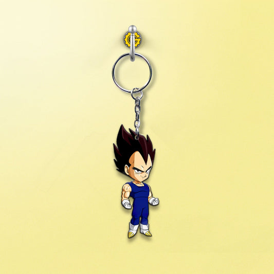 Vegeta Keychain Custom Dragon Ball Anime Car Accessories - Gearcarcover - 2