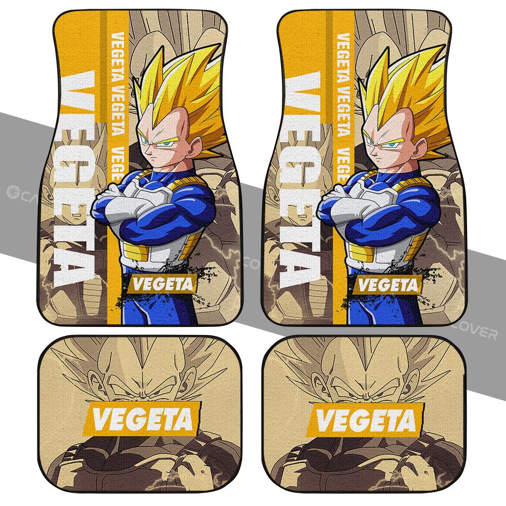 Vegeta SSJ Car Floor Mats Custom Dragon Ball Anime Car Accessories - Gearcarcover - 2