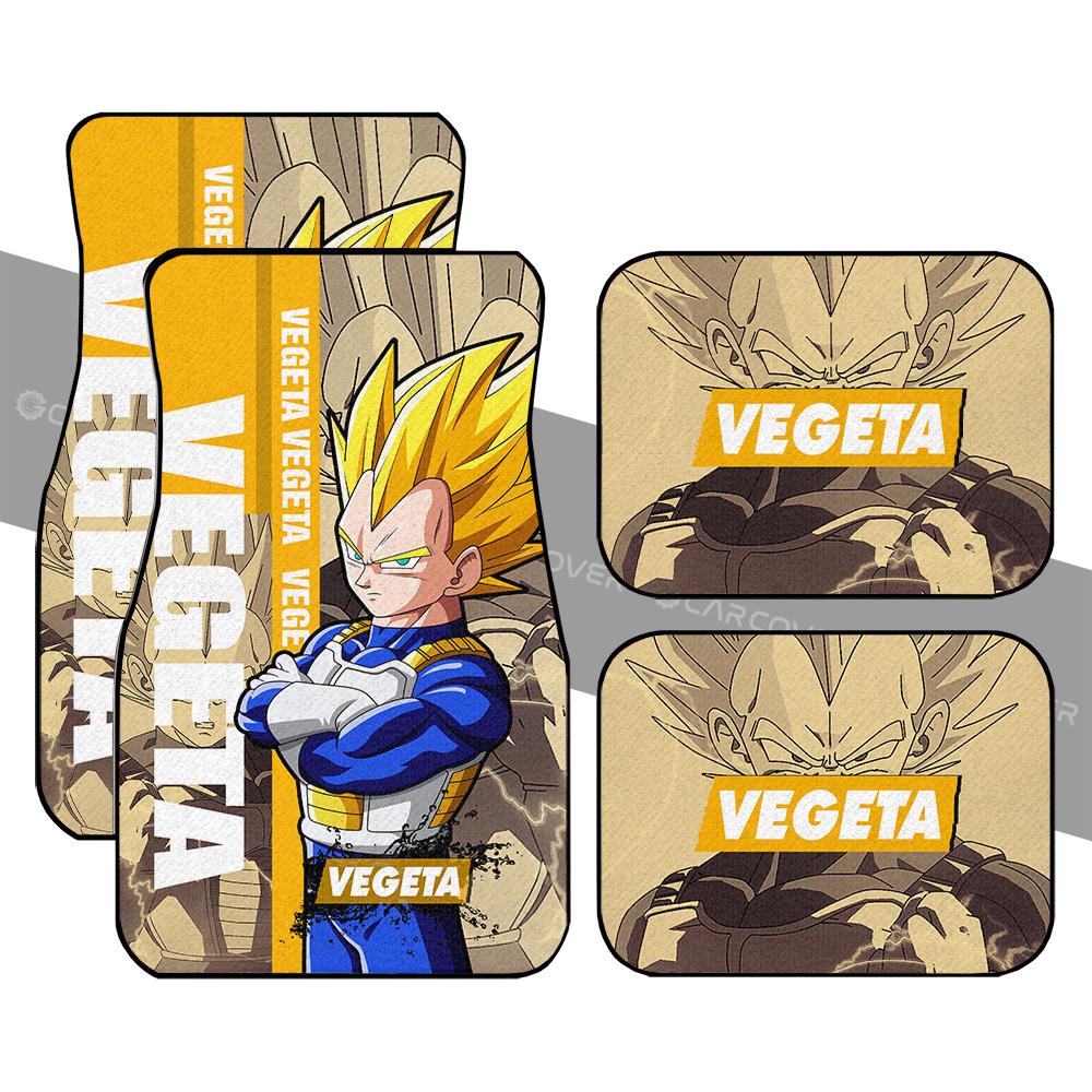 Vegeta SSJ Car Floor Mats Custom Dragon Ball Anime Car Accessories - Gearcarcover - 1