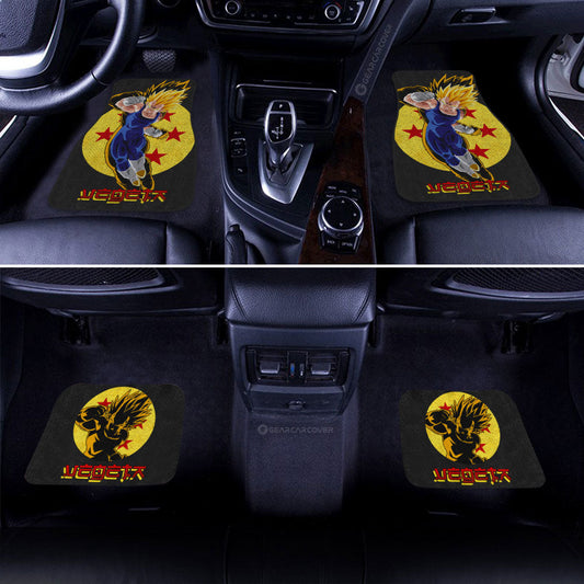 Vegeta SSJ Car Floor Mats Custom Dragon Ball Anime Car Accessories - Gearcarcover - 2