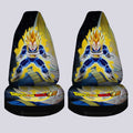 Vegeta SSJ Car Seat Covers Custom Dragon Ball Anime Car Accessories - Gearcarcover - 1