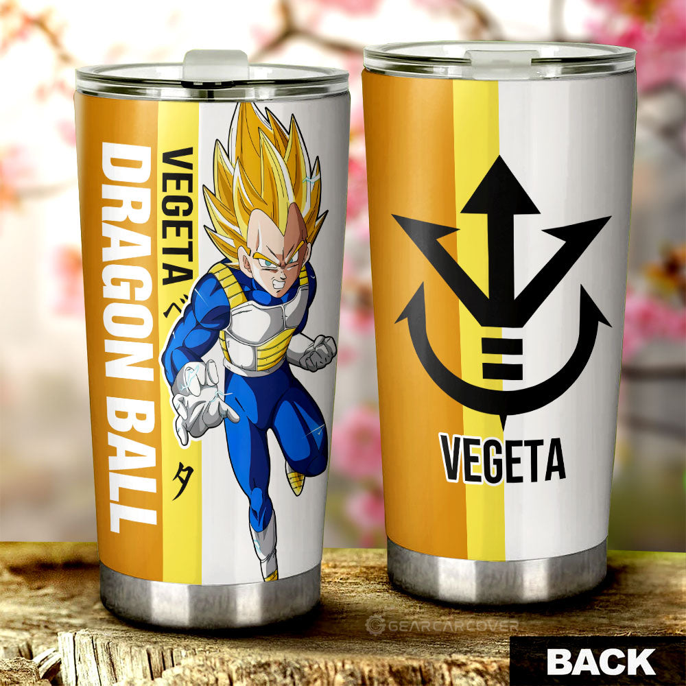 Vegeta SSJ Tumbler Cup Custom Dragon Ball Car Accessories For Anime Fans - Gearcarcover - 3