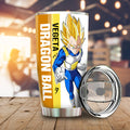 Vegeta SSJ Tumbler Cup Custom Dragon Ball Car Accessories For Anime Fans - Gearcarcover - 1