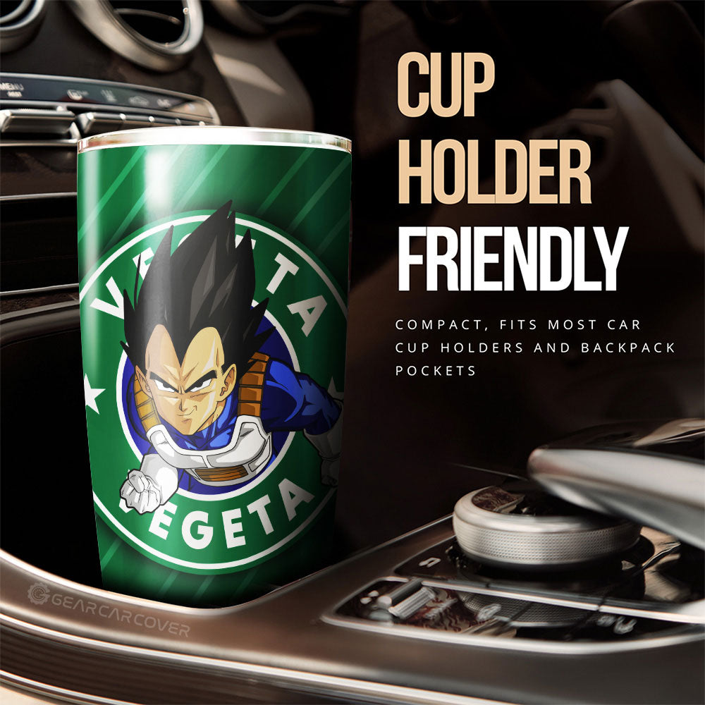 Vegeta Tumbler Cup Custom Dragon Ball Anime Car Accessories - Gearcarcover - 2