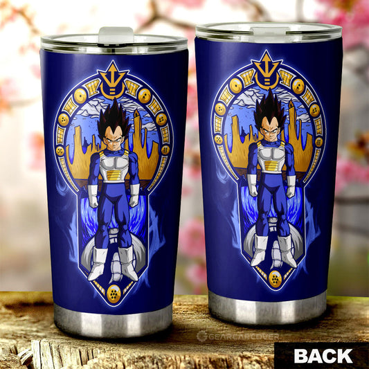 Vegeta Tumbler Cup Custom Dragon Ball Car Interior Accessories - Gearcarcover - 2