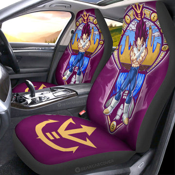 Vegeta Ultra Ego Car Seat Covers Custom Dragon Ball Car Interior Accessories - Gearcarcover - 1