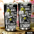 Vegeta's Throne Essential Tumbler Cup Custom Gift For Dragon Ball Anime Fans - Gearcarcover - 3