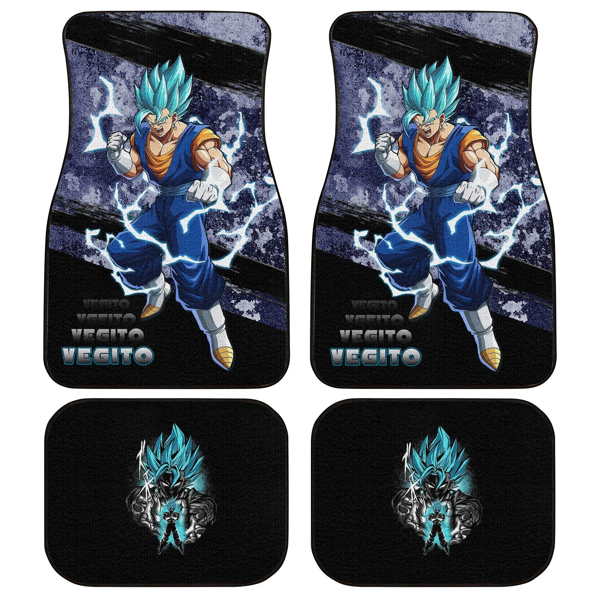 Vegito Car Floor Mats Custom Anime Dragon Ball Car Accessories - Gearcarcover - 1