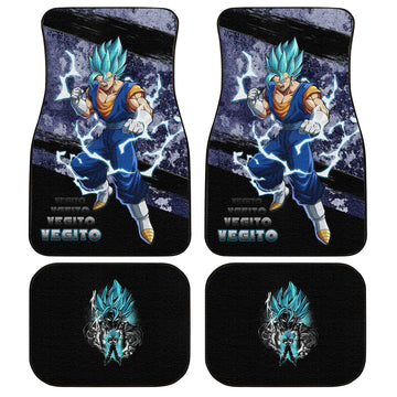 Vegito Car Floor Mats Custom Anime Dragon Ball Car Accessories - Gearcarcover - 1