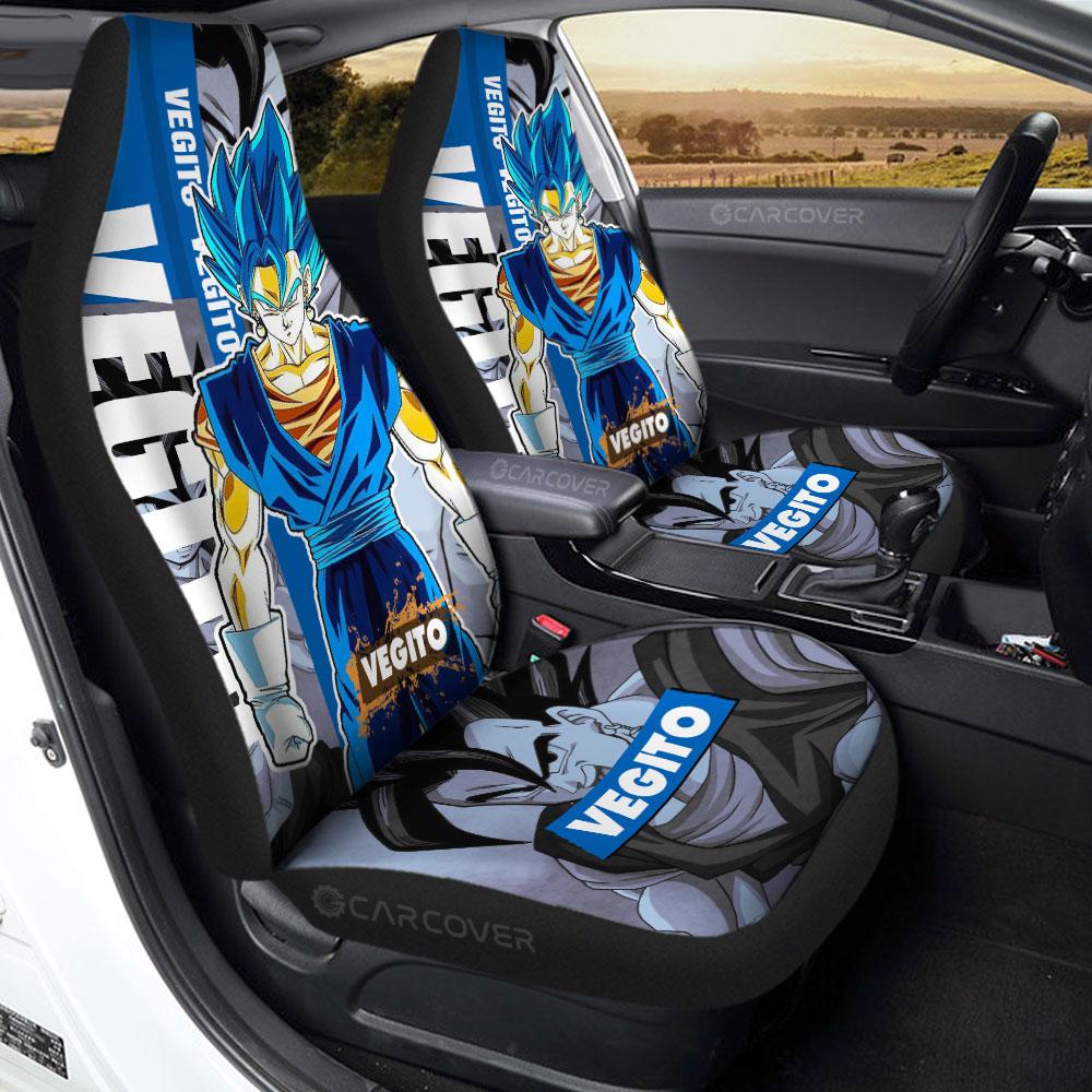 Vegito Car Seat Covers Custom Dragon Ball Anime Car Accessories - Gearcarcover - 1
