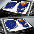 Vegito Uniform Car Sunshade Custom Dragon Ball Anime - Gearcarcover - 2