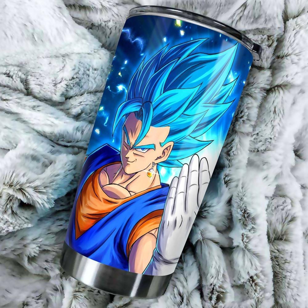 Vegito and Gogeta Tumbler Cup Custom Dragon Ball Car Accessories Anime Gifts - Gearcarcover - 2