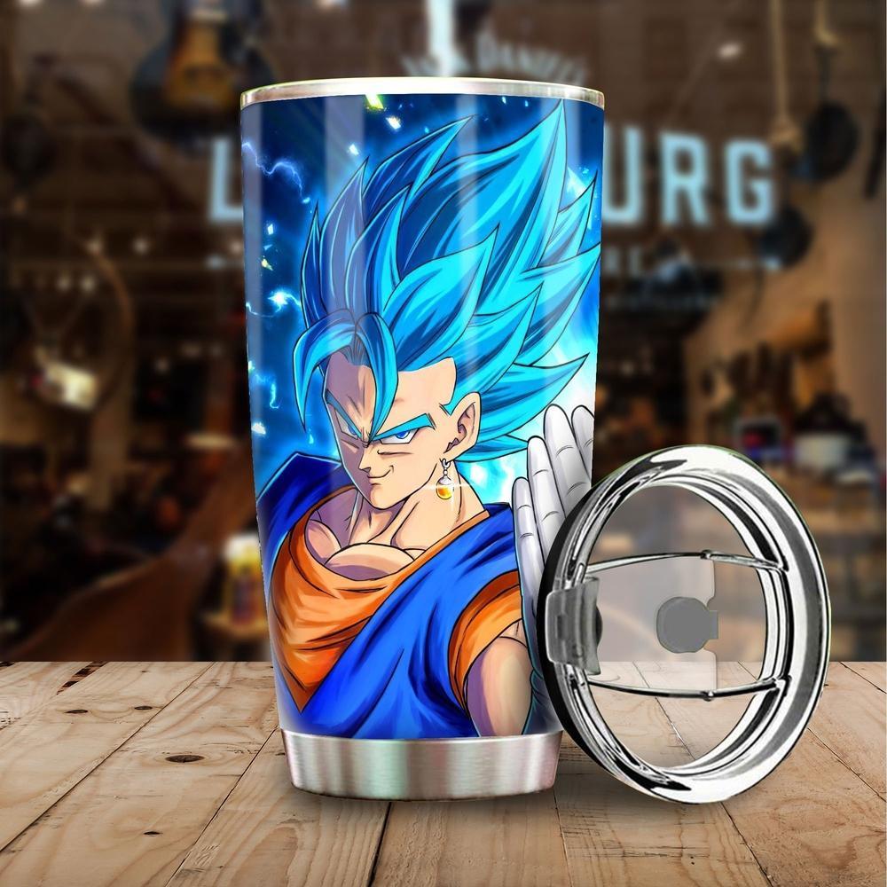 Vegito and Gogeta Tumbler Cup Custom Dragon Ball Car Accessories Anime Gifts - Gearcarcover - 4
