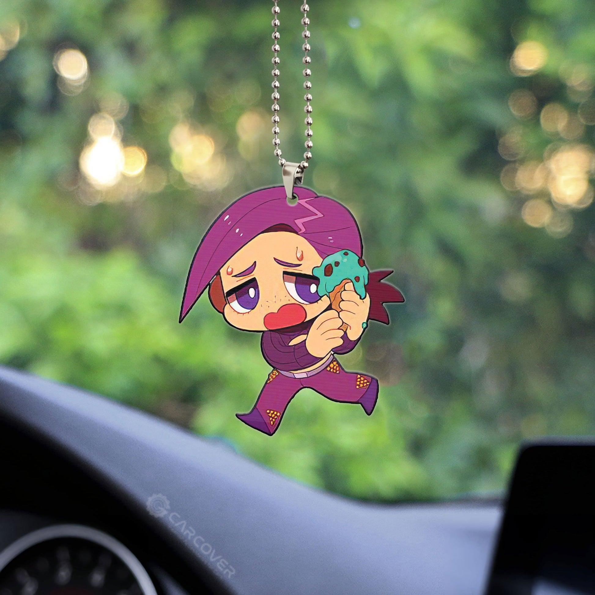 Vinegar Doppio Ornament Custom JoJo's Bizarre Adventure Anime Car Accessories - Gearcarcover - 2